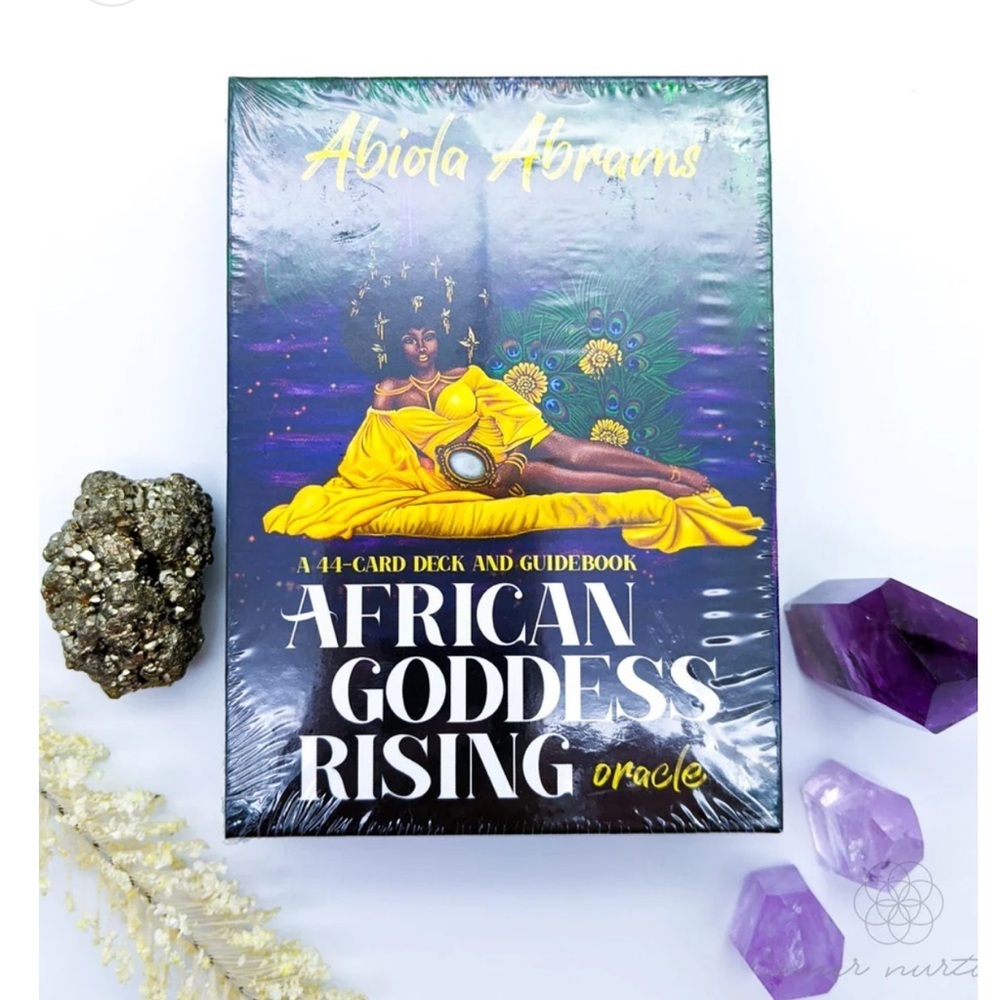African Goddess Rising Oracle Deck Published by Abiola Abrams